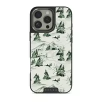 Pine Lodge - iPhone 16 Pro Case, Elite Dark (MagSafe) / Gunmetal