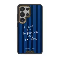 Focus On - Samsung Galaxy S25 Ultra Case, Elite Dark (Magnetic) / Gold