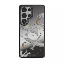 Star Crossed - Samsung Galaxy S25 Ultra Case, Elite Mirror Dark (Magnetic) / Gunmetal