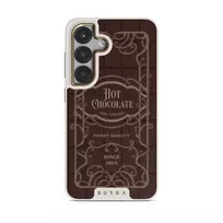 Hot Chocolate - Samsung Galaxy S25 Case, Elite Light (Magnetic) / Gold
