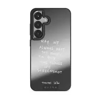 May We Always - Samsung Galaxy S25 Case, Elite Mirror Dark (Magnetic) / Gunmetal