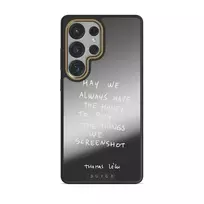 May We Always - Samsung Galaxy S25 Ultra Case, Elite Mirror Dark (Magnetic) / Gold