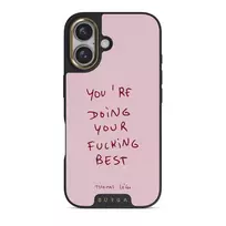 Your Best - iPhone 16 Plus Case, Elite Dark (MagSafe) / Gold
