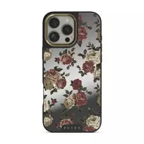 Forbidden Love - iPhone 16 Pro Case, Elite Mirror Dark (MagSafe) / Gold
