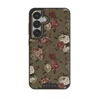 Forbidden Love - Samsung Galaxy S25 Case, Elite Dark (Magnetic) / Gold