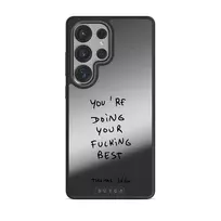 Your Best - Samsung Galaxy S25 Ultra Case, Elite Mirror Dark (Magnetic) / Gunmetal