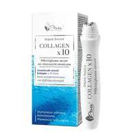 AVA LABORATORIUM_„Aqua Boost Collagen“ mikro adatų serumas nuo mimikos raukšlių, 15 ml