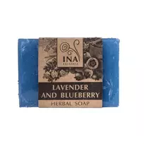 INA ESSENTIALS_Žolelių muilas su levandomis ir mėlynėmis 105 g