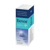 EXNOS 0,5 mg/ml nosies purškalas (tirpalas) 15 ml