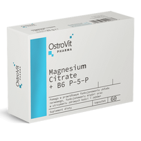 OSTROVIT Pharma Magnesium Citrate+B6 P-5-P - 60 kaps.