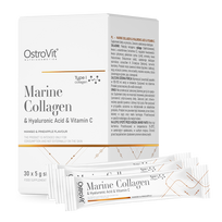 OSTROVIT Marine Collagen + Hyaluronic Acid + Vitamin C - 30x5g (dėžutė)