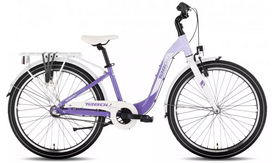 Dviratis Tabou Queen 24 Plus purple-white
