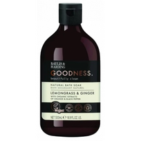 Goodness Bath Soak Vonios skystis Oud, Cedar & Amber