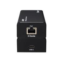 Garso Keitiklis - Lindy USB C Dante In/Out Keitiklis, 100Mbps, AES67, Juodas