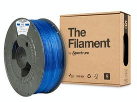 3D plastikas PET-G skaidrus mėlynas (Transparent Blue) 1kg The Filament by Spectrum