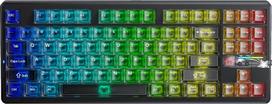 Aula Gasket F87 Pro V2 Black Mist Transparent Leobog X3 RGB Keyboard