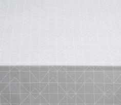 Södahl Staltiesė Refined Damask baltos spalvos 160 x 320 cm