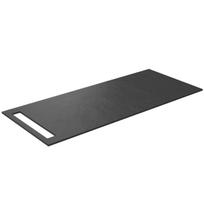 Darbo paviršius Kame Universal su rankšluosčių laikikliu HPL 110cm Black lava WP-1/10-3/H17