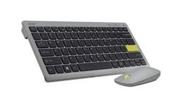 Klaviatūra + bevielis pelė rinkinys ACER Vero Combo Antimikrobinė pilka