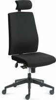 Darbo kėdė Toplux Comfo Two, 52 x 47 x 103 - 114 cm, juoda sp.