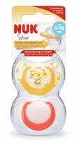 NUK čiulptukas, Perfect Match, 0-6m, 2 pcs., SU101