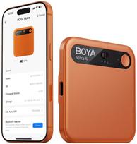 BOYA Notra AI Powered Audio Transcripter, Summanizer and Wireless Note Recorder, 64GB, Cosmic Orange EU | 6977490712376 | 6977490712376