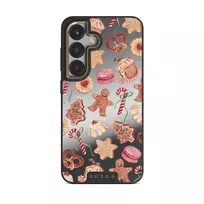 Cookie Jar - Samsung Galaxy S25 Case, Elite Mirror Dark (Magnetic) / Gold