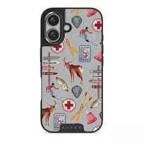 Les Alpes - iPhone 16 Plus Case, Elite Dark (MagSafe) / Gunmetal
