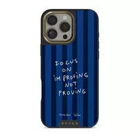 Focus On - iPhone 16 Pro Max Case, Elite Dark (MagSafe) / Gold
