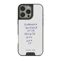 Get It - iPhone 16 Pro Max Case, Elite Dark (MagSafe) / Gunmetal