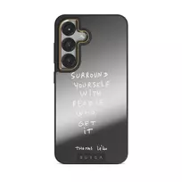 Get It - Samsung Galaxy S25 Plus Case, Elite Mirror Dark (Magnetic) / Gold