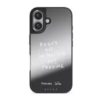 Focus On - iPhone 16 Case, Elite Mirror Dark (MagSafe) / Gunmetal