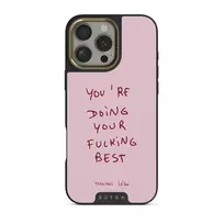 Your Best - iPhone 16 Pro Max Case, Elite Dark (MagSafe) / Gold
