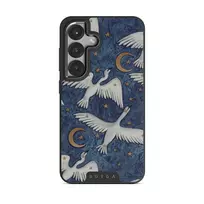 Star Crossed - Samsung Galaxy S25 Case, Elite Dark (Magnetic) / Gunmetal