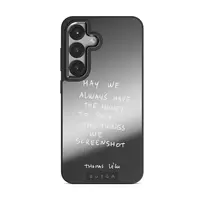 May We Always - Samsung Galaxy S25 Plus Case, Elite Mirror Dark (Magnetic) / Gunmetal