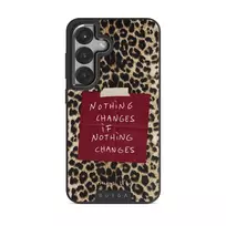 Nothing Changes - Samsung Galaxy S25 Case, Elite Dark (Magnetic) / Gunmetal