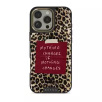 Nothing Changes - iPhone 16 Pro Case, Elite Dark (MagSafe) / Gold