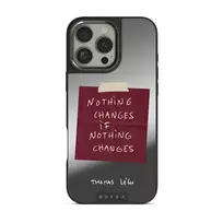 Nothing Changes - iPhone 16 Pro Case, Elite Mirror Dark (MagSafe) / Gunmetal