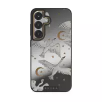 Star Crossed - Samsung Galaxy S25 Plus Case, Elite Mirror Dark (Magnetic) / Gold