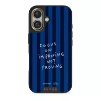 Focus On - iPhone 16 Plus Case, Elite Dark (MagSafe) / Gold