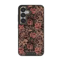 Woven Garden - Samsung Galaxy S25 Case, Elite Dark (Magnetic) / Gold