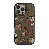 Forbidden Love - iPhone 16 Pro Case, Elite Dark (MagSafe) / Gold