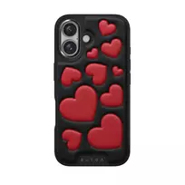 Crush - iPhone 16 Case, Elite Puffy Dark / Gunmetal