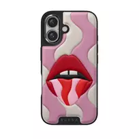 Bite Me - iPhone 16 Case, Elite Puffy Dark / Gunmetal
