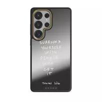 Get It - Samsung Galaxy S25 Ultra Case, Elite Mirror Dark (Magnetic) / Gold