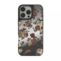 Forbidden Love - iPhone 16 Pro Case, Elite Mirror Dark (MagSafe) / Gunmetal