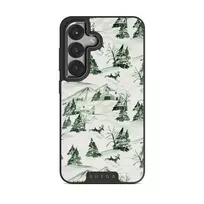 Pine Lodge - Samsung Galaxy S25 Case, Elite Dark (Magnetic) / Gunmetal
