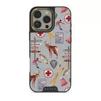Les Alpes - iPhone 16 Pro Max Case, Elite Dark (MagSafe) / Gold