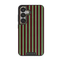 Peppermint - Samsung Galaxy S25 Plus Case, Elite Dark (Magnetic) / Gold