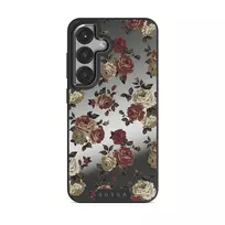 Forbidden Love - Samsung Galaxy S25 Case, Elite Mirror Dark (Magnetic) / Gunmetal